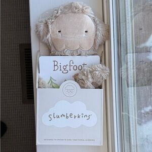 Slumberkins Bigfoot Plush and Book Set
